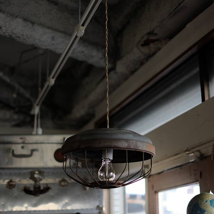 Chicken Feeder Pendant Light