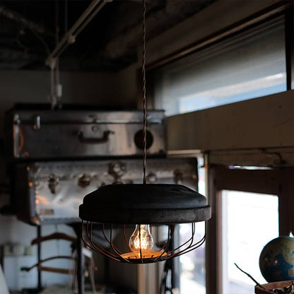 Chicken Feeder Pendant Light