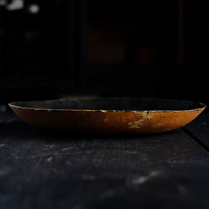 紙の繭皿