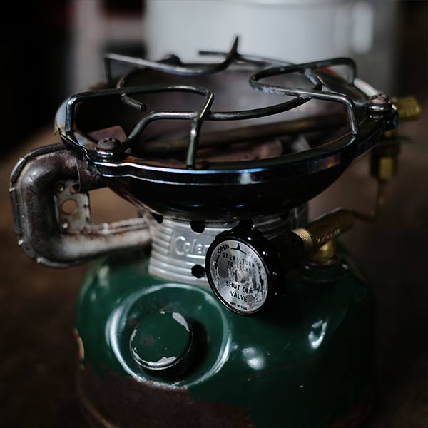 Coleman 502 stove, made in 1980