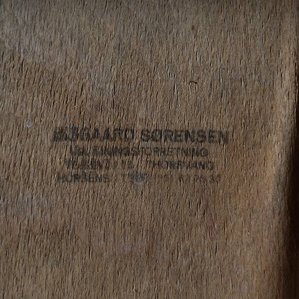 Danish BRAMIN wooden folding chair