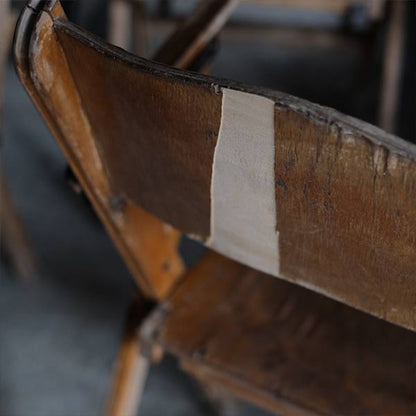 Danish BRAMIN wooden folding chair