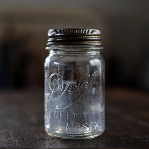 Drey Mason Jar 16oz 1918～1925年