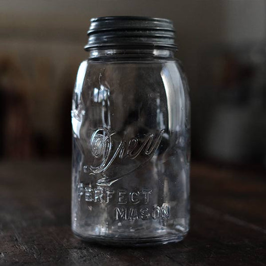 Drey Mason Jar 32oz 1918～1925年
