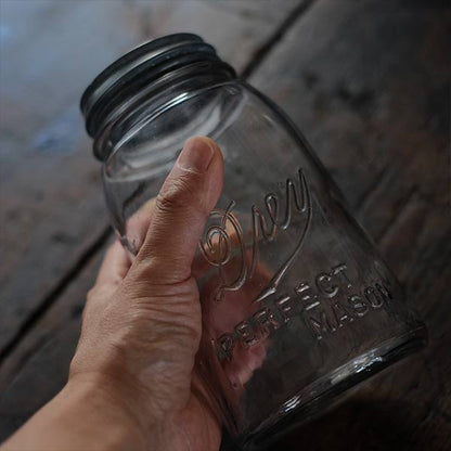 Drey Mason Jar 32oz 1918～1925年