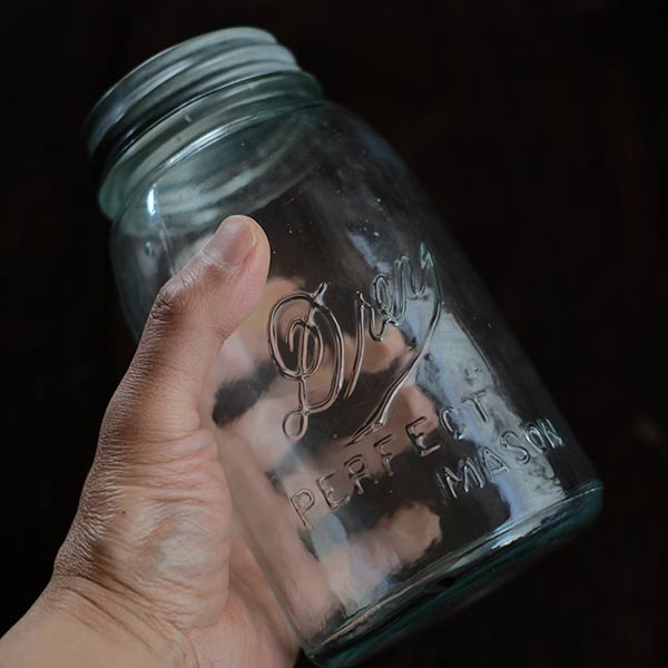 Drey Perfect Mason Jar 32oz 1918～1925年