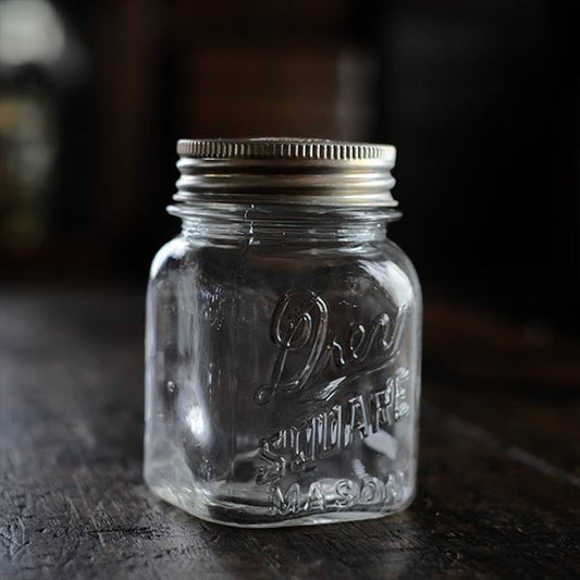 Drey Square Mason Jar 16oz 1922～1925年