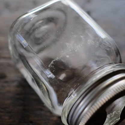 Drey Square Mason Jar 16oz 1922-1925
