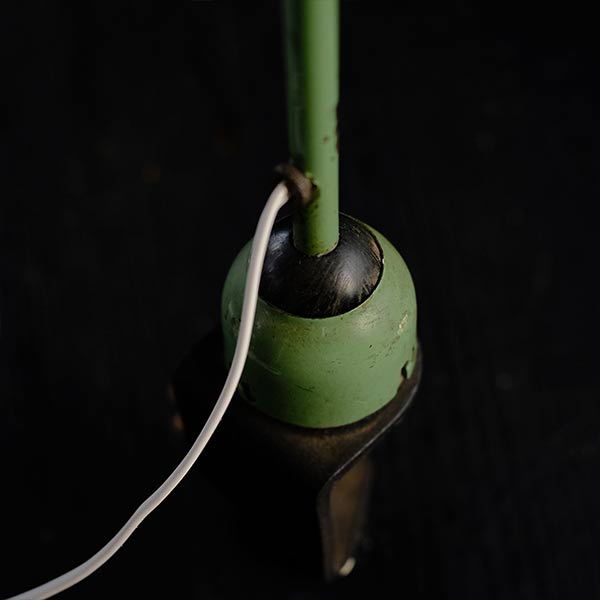 French slim arm lamp