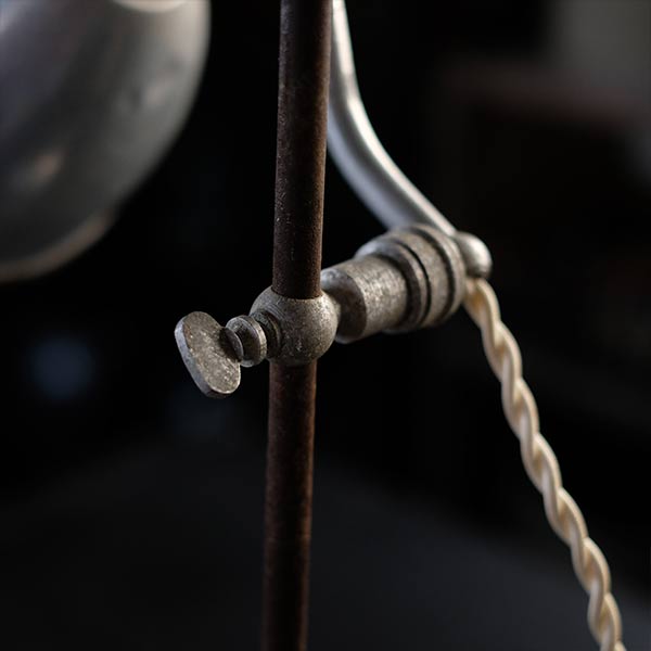 French standing lamp