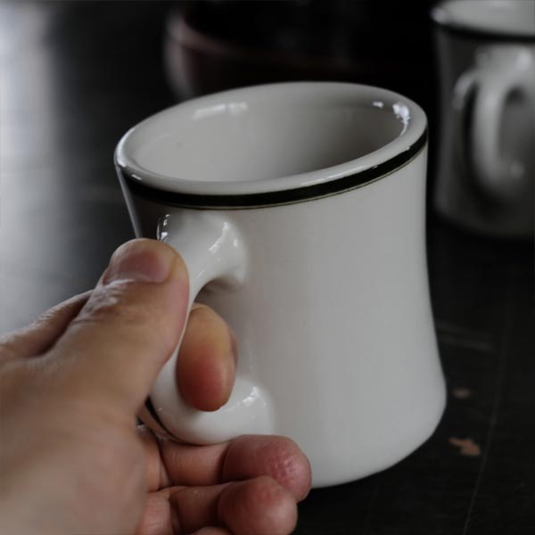 Victor Mug Green Line (Early Model)