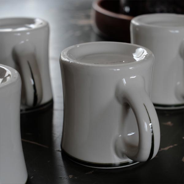 Victor Mug Green Line (Early Model)