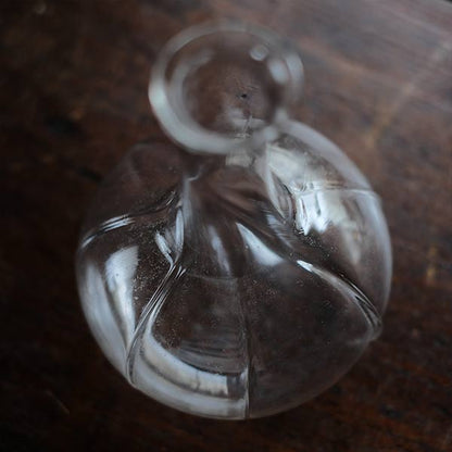 Glass sake bottle
