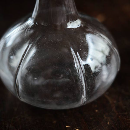 Glass sake bottle