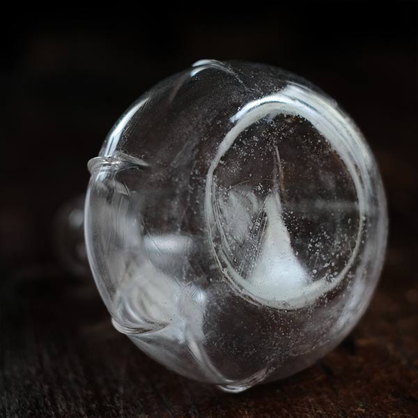 Glass sake bottle