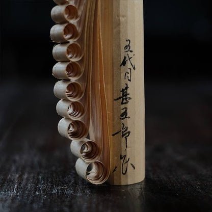 笹野一刀彫 五代目甚五郎「鶏」