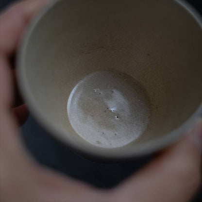 Soba choko with grass motif