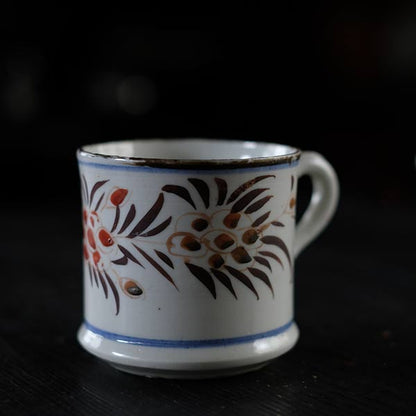 Hasami ware export mug from the end of the Edo period