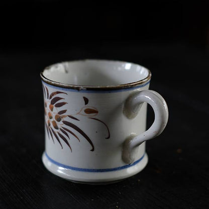 Hasami ware export mug from the end of the Edo period