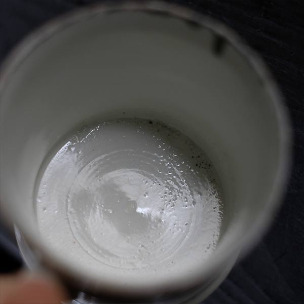 Hasami ware export mug from the end of the Edo period