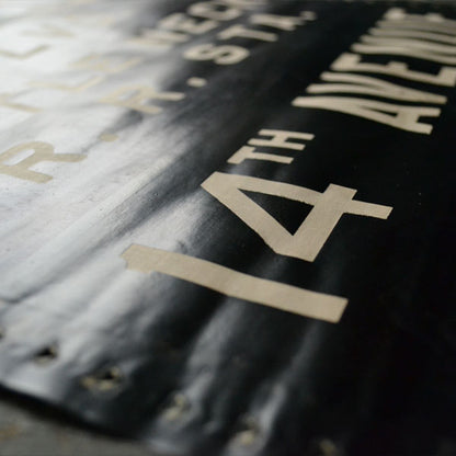 Queens NYC Bus Destination Roll Sign バスロール ロールサイン