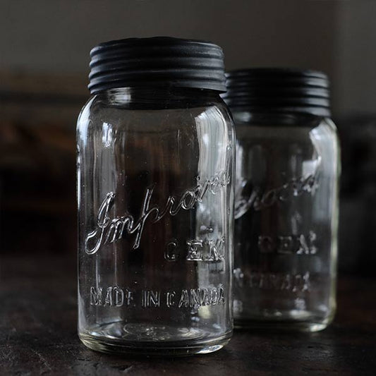 Improved Gem Mason Jar 32oz