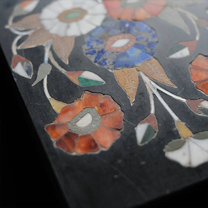 Stone inlaid trinket box