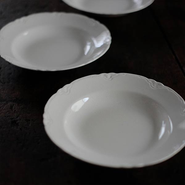 SASAI IRONSTONE デザート皿 φ18cm