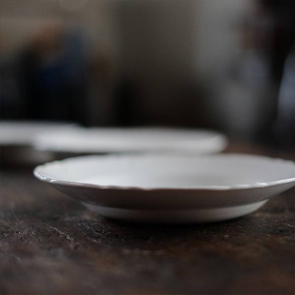 SASAI IRONSTONE デザート皿 φ18cm