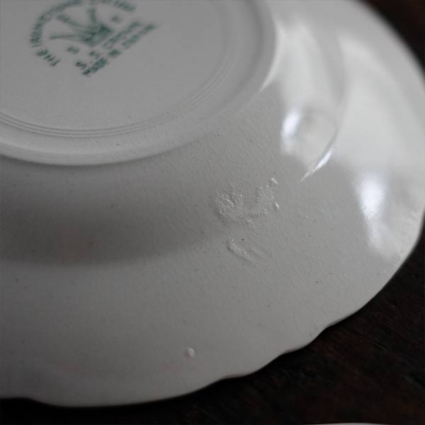 SASAI IRONSTONE デザート皿 φ18cm
