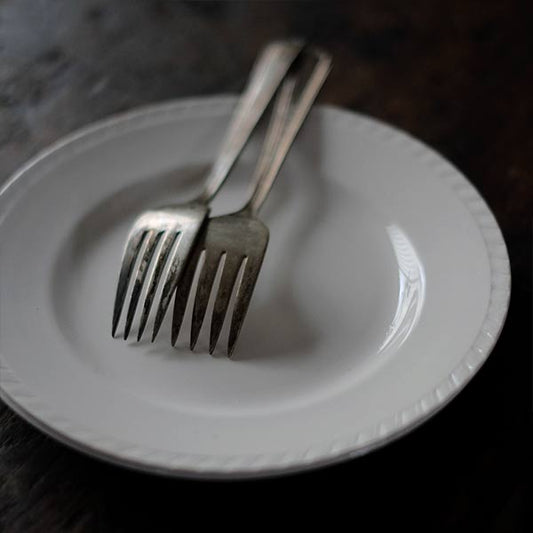 SASAI IRONSTONE デザート皿 φ18cm