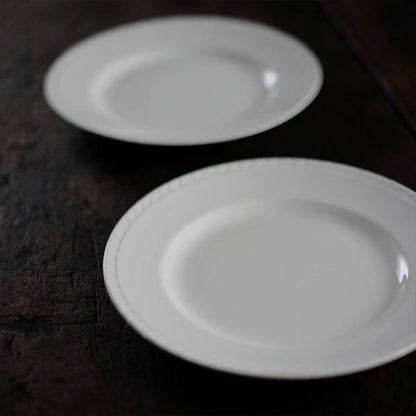 SASAI IRONSTONE デザート皿 φ18cm
