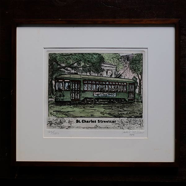 Jack Raymond Miller「St. Charles Streetcar」