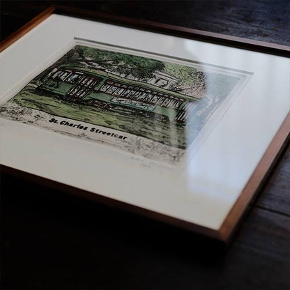 Jack Raymond Miller「St. Charles Streetcar」