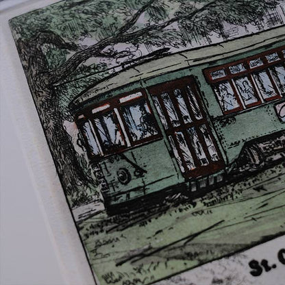Jack Raymond Miller「St. Charles Streetcar」