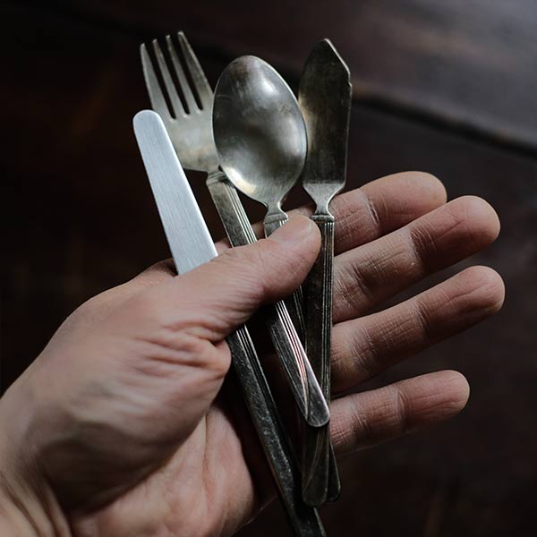 JAL in-flight cutlery (small)