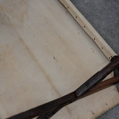 Old Japanese wooden folding cot