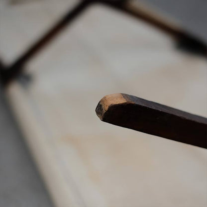 Old Japanese wooden folding cot