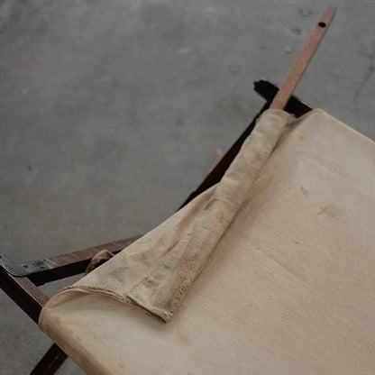 Old Japanese wooden folding cot