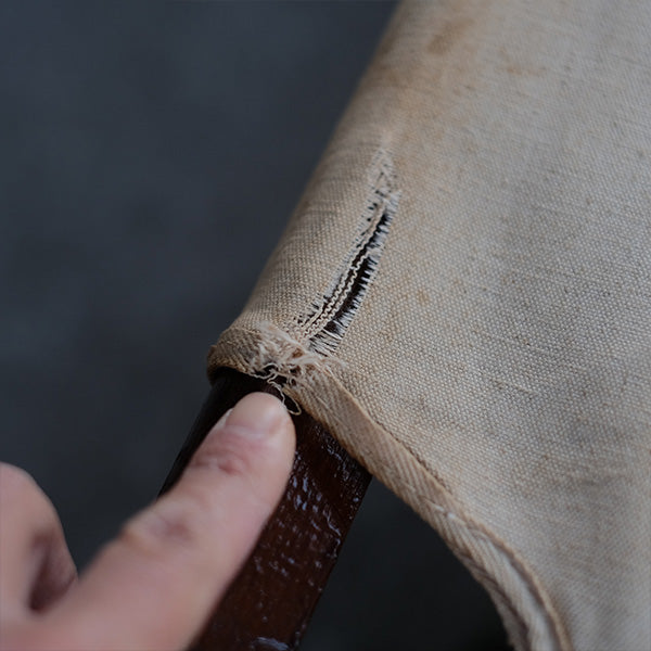 Old Japanese wooden folding cot