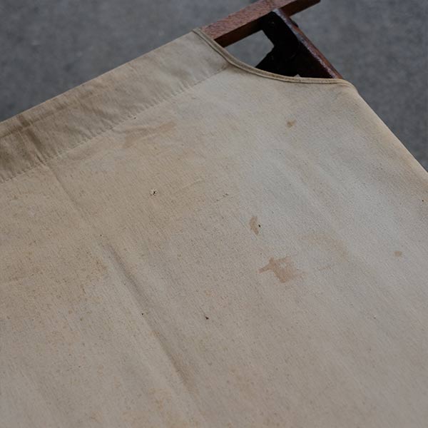 Old Japanese wooden folding cot