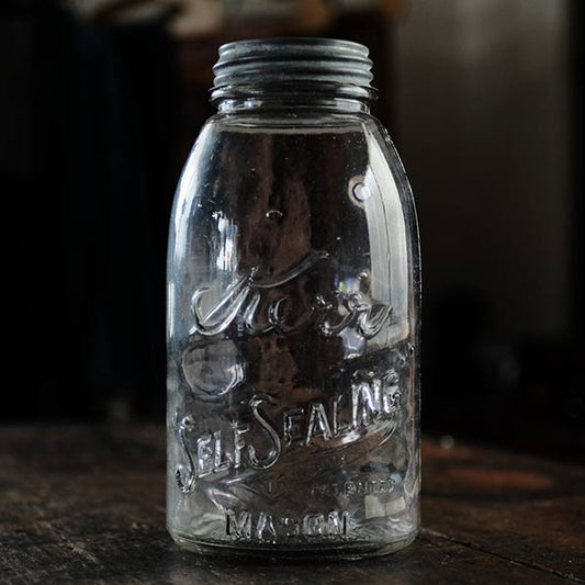 Kerr Self Sealing Mason Jar 64oz 1914～1920年代
