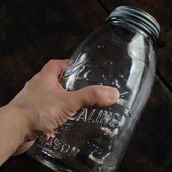 Kerr Self Sealing Mason Jar 64oz 1914～1920年代