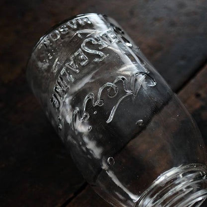 Kerr Self Sealing Mason Jar 64oz 1914～1920年代