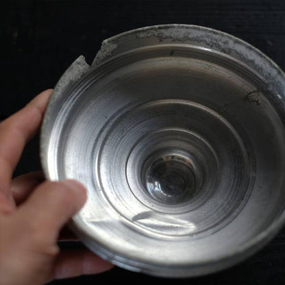 large square glass bottle