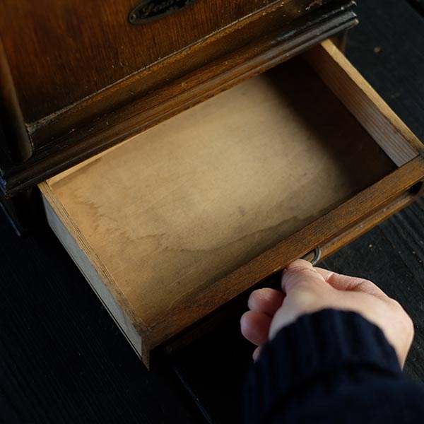 LEAD 手回しトイミシン（ケース、取扱説明書付き）