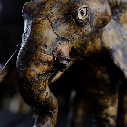Leather elephant