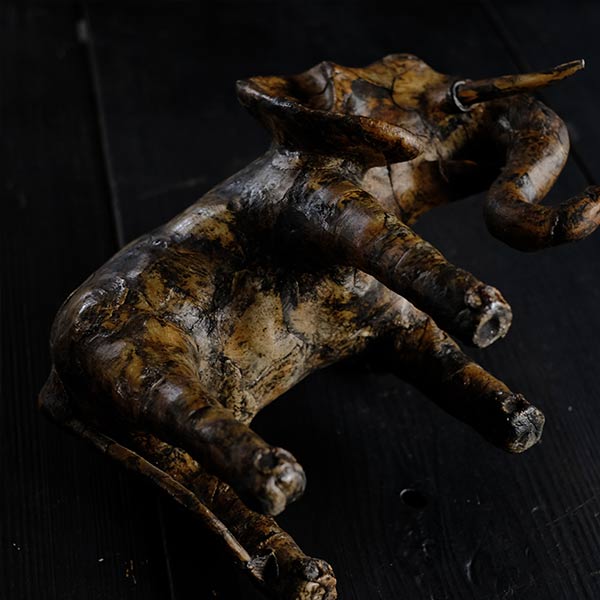 Leather elephant