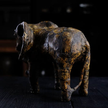 Leather elephant