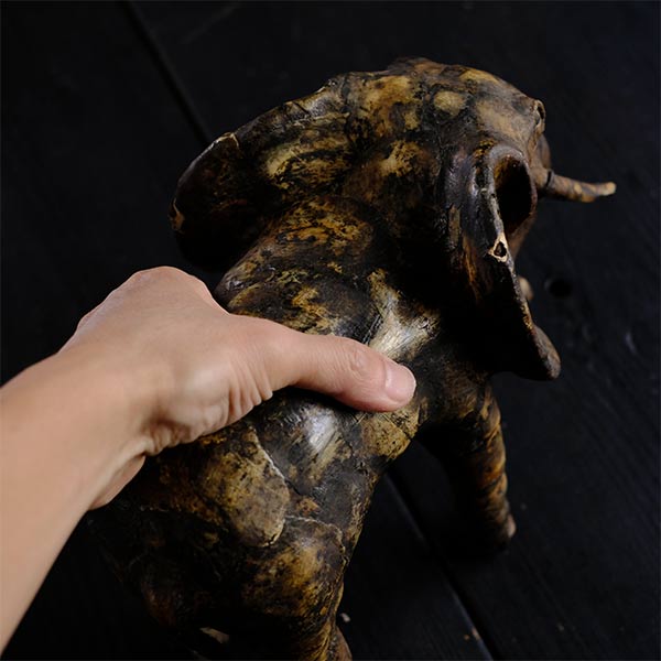 Leather elephant